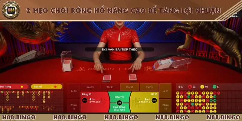 Cách Đặt Rồng Hổ Chuẩn Xác Tại N88 Và Mẹo Chơi Cơ Bản 3 Áp dụng 2 cách đặt rồng hổ để có tỷ lệ thắng lớn