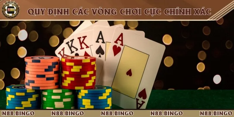 Trải Nghiệm Poker Tại N88 Cùng Những Tay Bài Đỉnh Cao 2 4 vòng chơi cơ bản của game bài poker